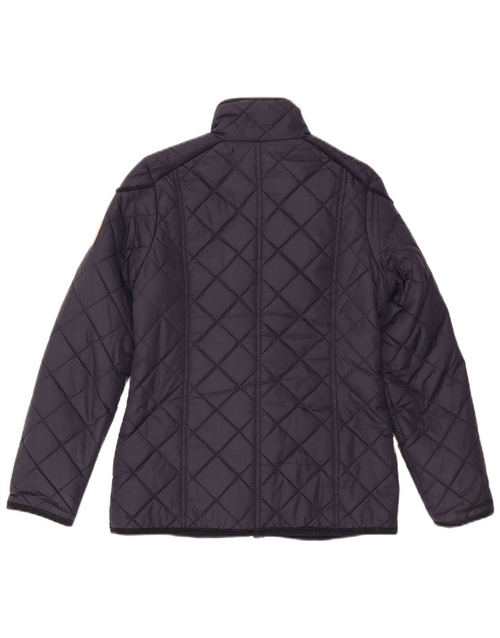 Puffa Chaqueta acolchada para mujer UK 6 XS Poliamida azul marino