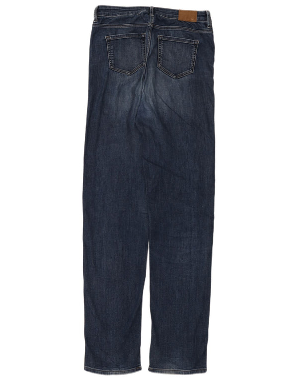 Marks & Spencer Jeans rectos The Sophia para mujer Reino Unido 10 Small W30 L33 Azul