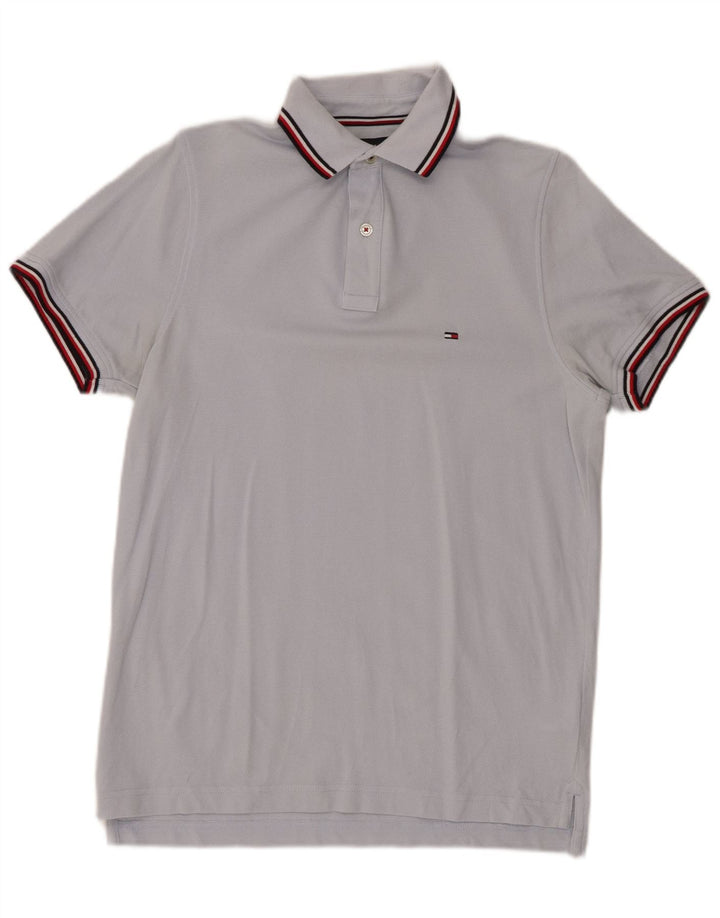 TOMMY HILFIGER Polo Slim Fit para Hombre Algodón Azul Pequeño
