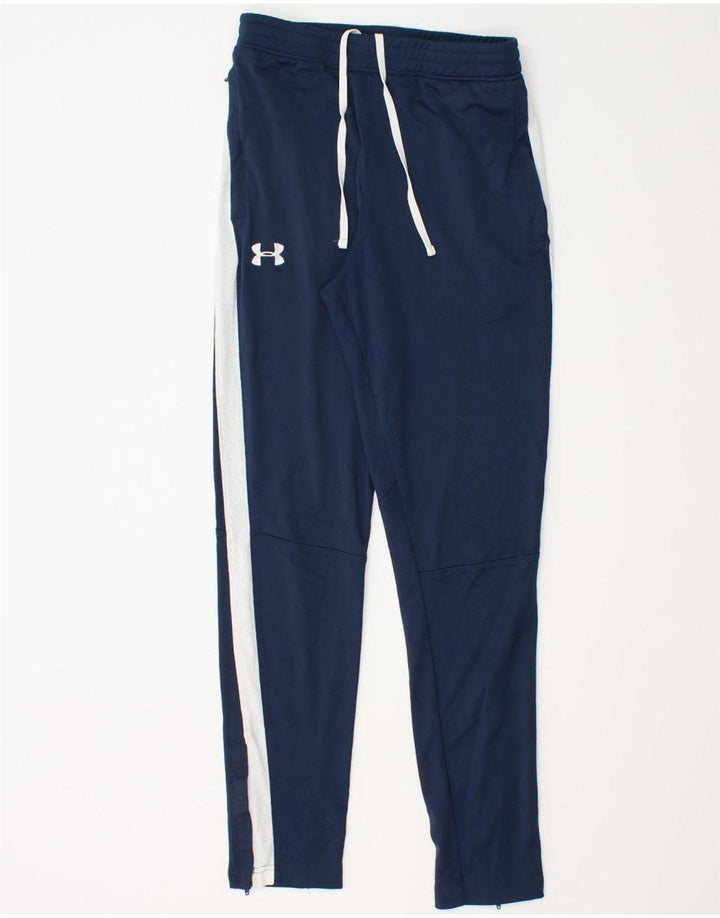 UNDER ARMOUR Pantalón de chándal para hombre Azul marino medio Colorblock