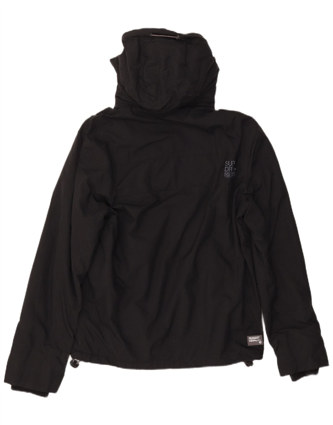 SUPERDRY Chaqueta cortavientos con gráfico Windcheater para hombre UK 38 Medium Black
