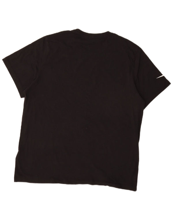 Camiseta NIKE Hombre Top 2XL Algodón Negro