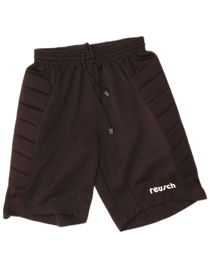 REUSCH Shorts deportivos para hombre Poliéster negro mediano