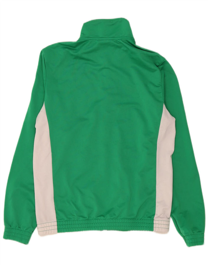 Lotto Hombre Chaqueta Top De Chándal Verde Medio Color Block