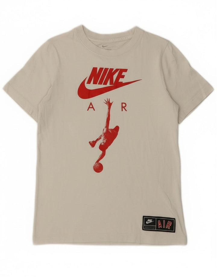 Nike Camiseta gráfica para niños 10-11 años Mediana Algodón Blanco