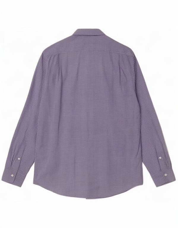 Polo Ralph Lauren Camisa para hombre 2XL Algodón a cuadros azul