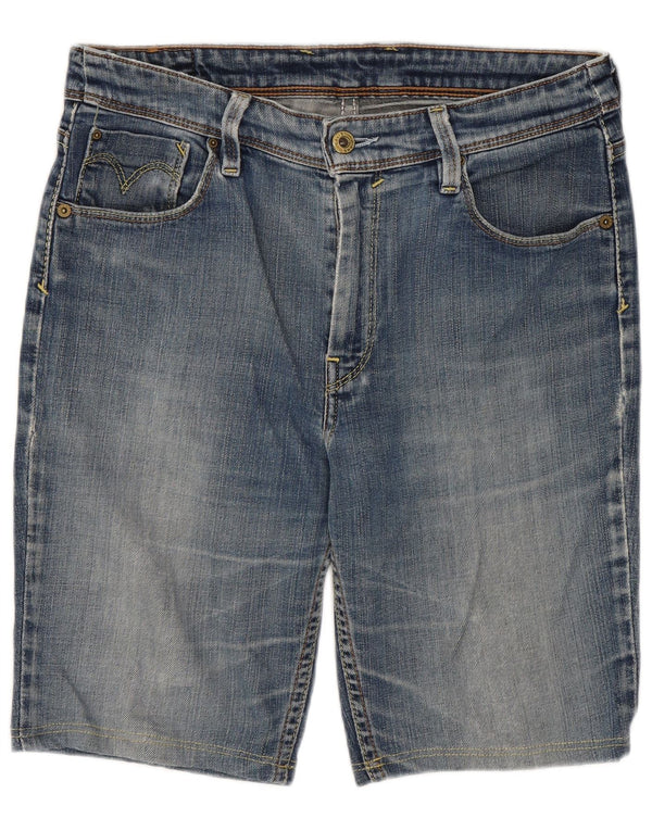 Levi's Shorts De Mezclilla Mujer W32 Large Algodón Azul
