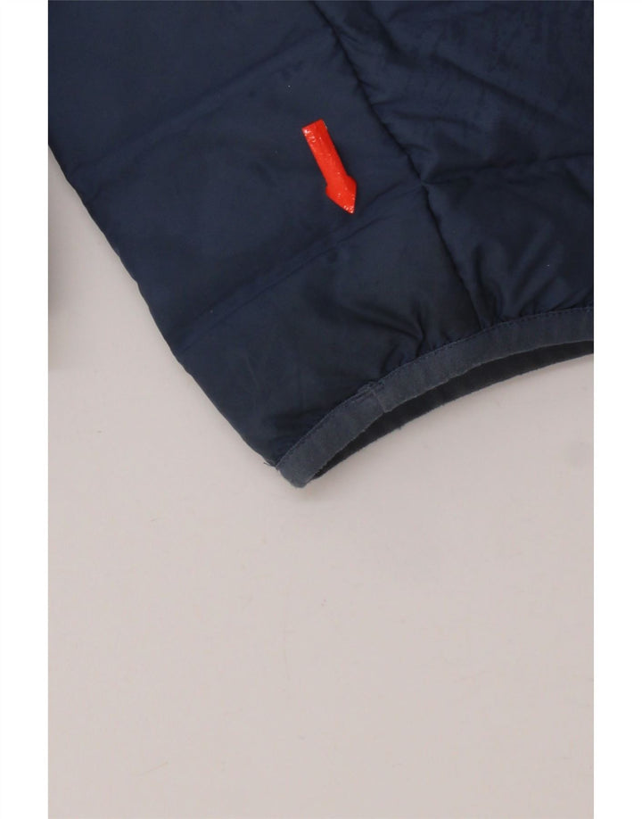Adidas Chaqueta acolchada para mujer UK 46 Grande Poliéster azul