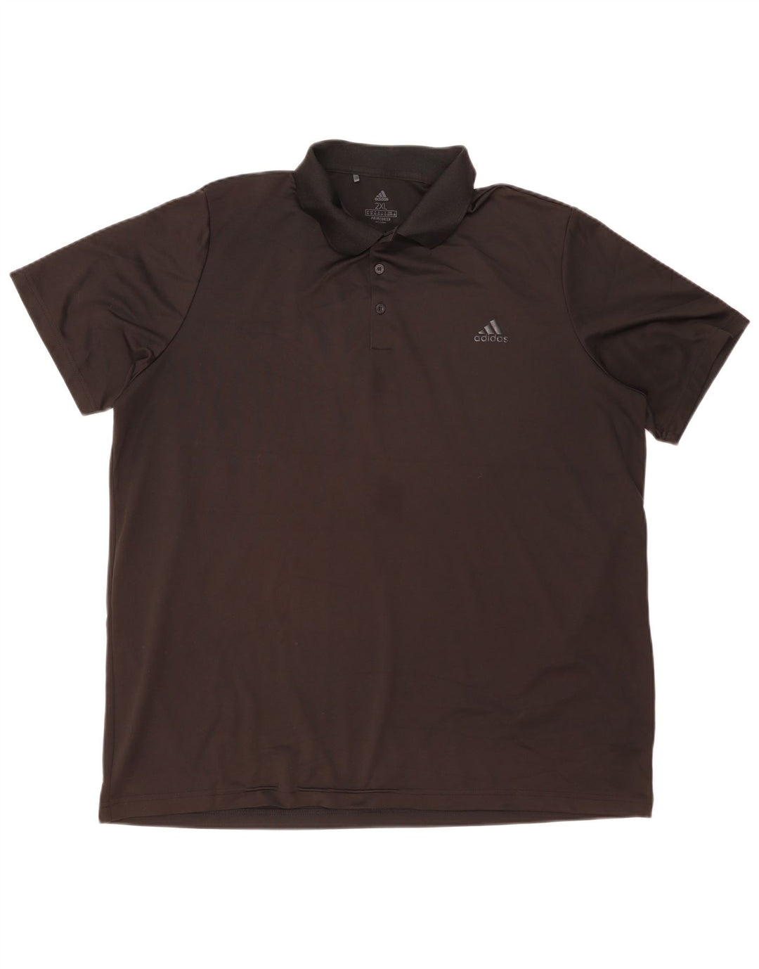 Polo ADIDAS Hombre 2XL Poliéster Negro
