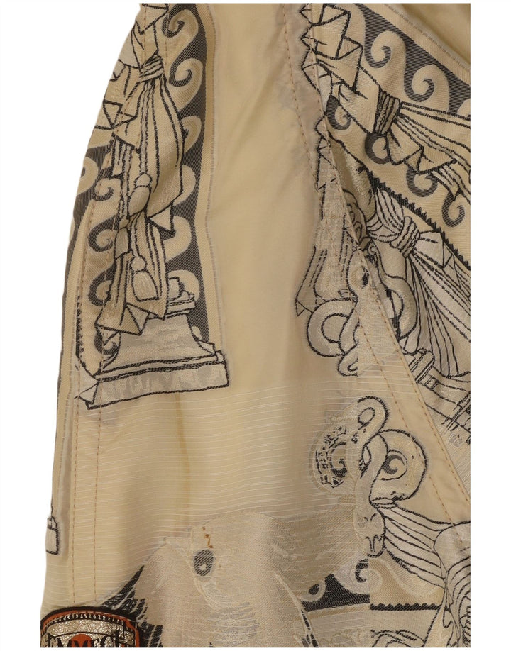 Emmegi Chaqueta acolchada holgada con capucha para hombre UK 36 Small Beige Poliéster