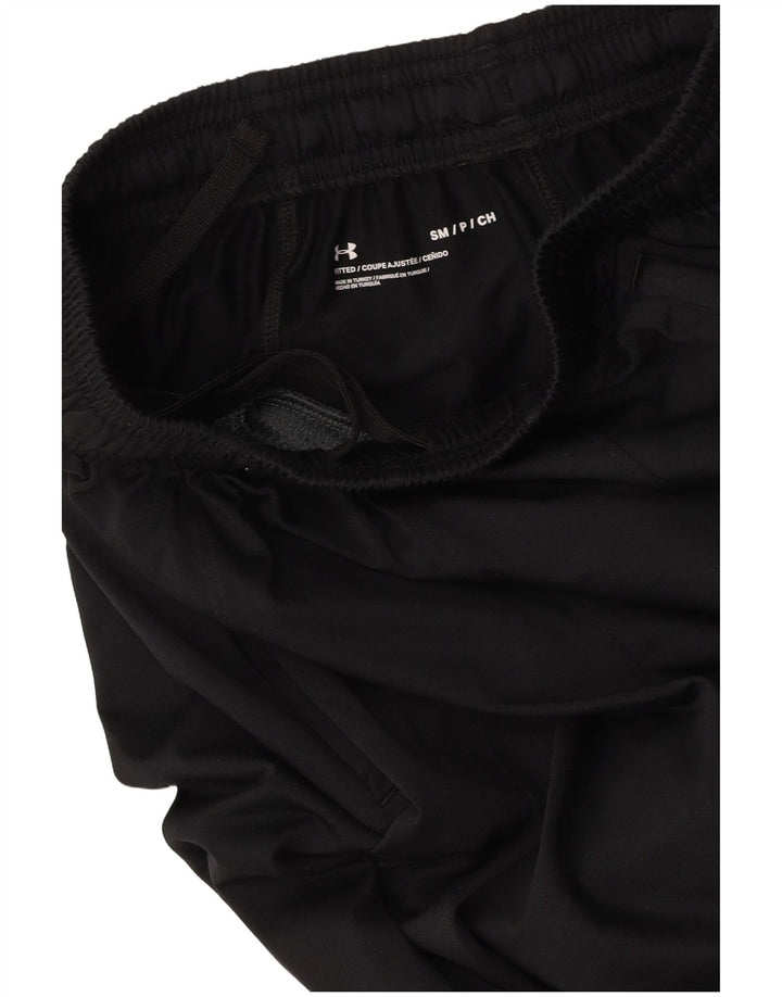 UNDER ARMOUR Pantalones de chándal para hombre pequeños negros