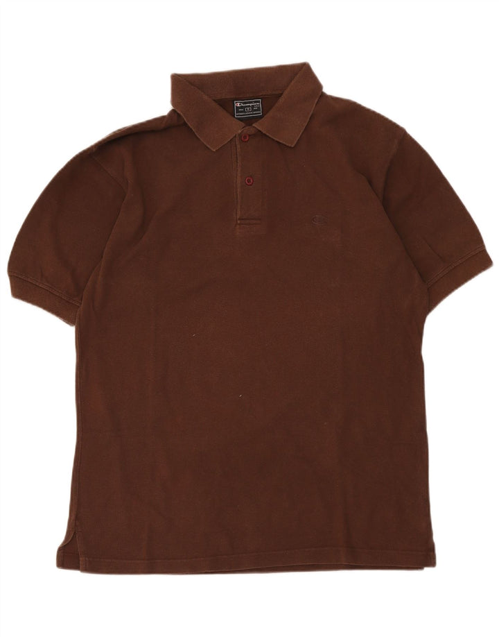 Champion Polo Hombre Algodón Marrón Medio