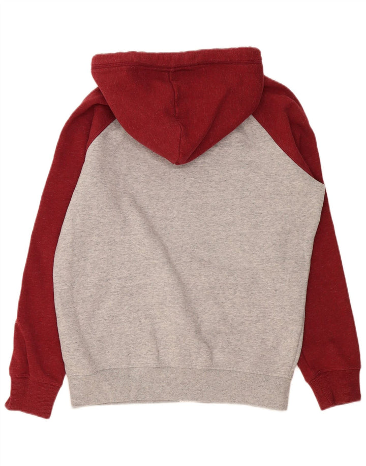 Superdry Hombre Sudadera Con Capucha Y Cremallera De Algodón Color Block Gris Medio