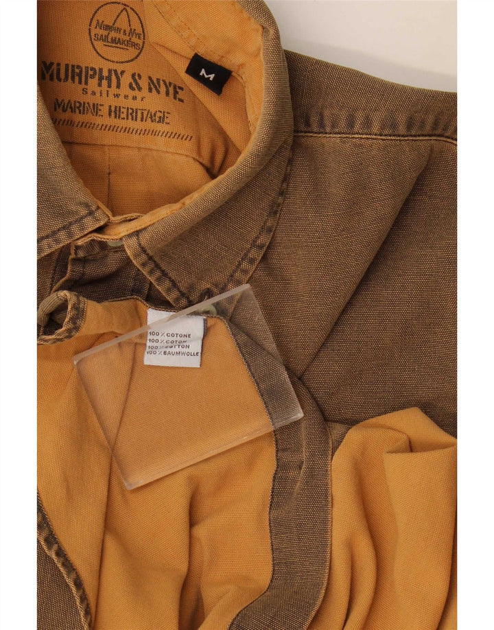 Murphy & Nye Camisa Sailmakers para hombre Algodón marrón medio