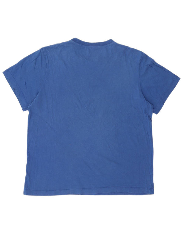 NIKE Camiseta gráfica para hombre, talla grande, azul