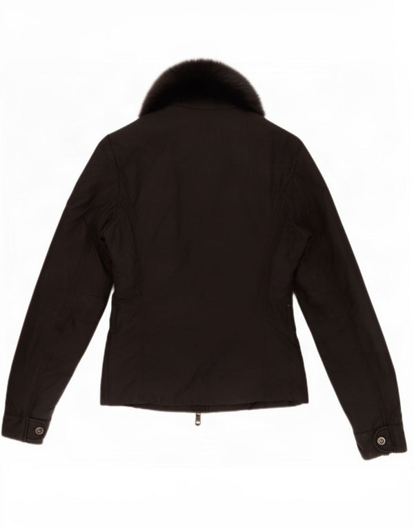 Refrigiwear Chaqueta impermeable para mujer UK 8 Small Nylon negro