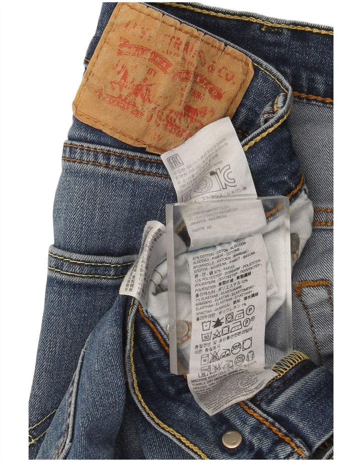 Vaqueros Levi's Hombre Rectos W31 L34 Algodón Azul