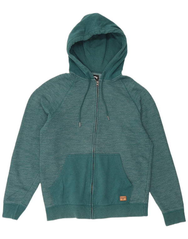 Billabong Sudadera con capucha y cremallera para hombre XL Algodón verde