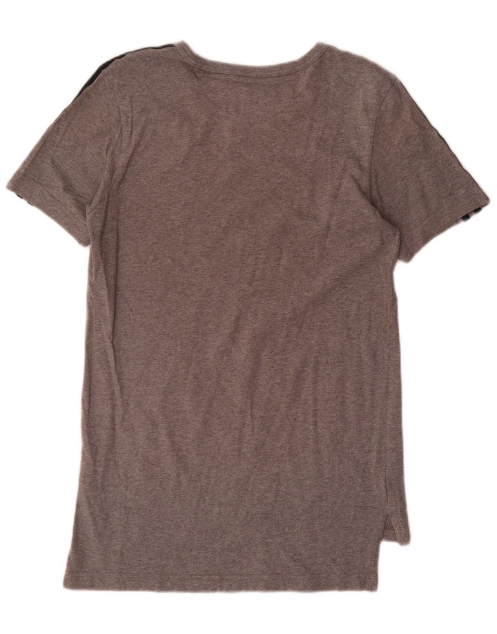 Adidas Hombre Camiseta Top XS Gris Algodón