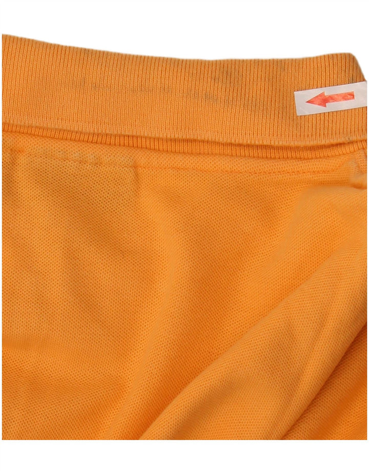 Fila Polo Hombre Grande Naranja Algodón