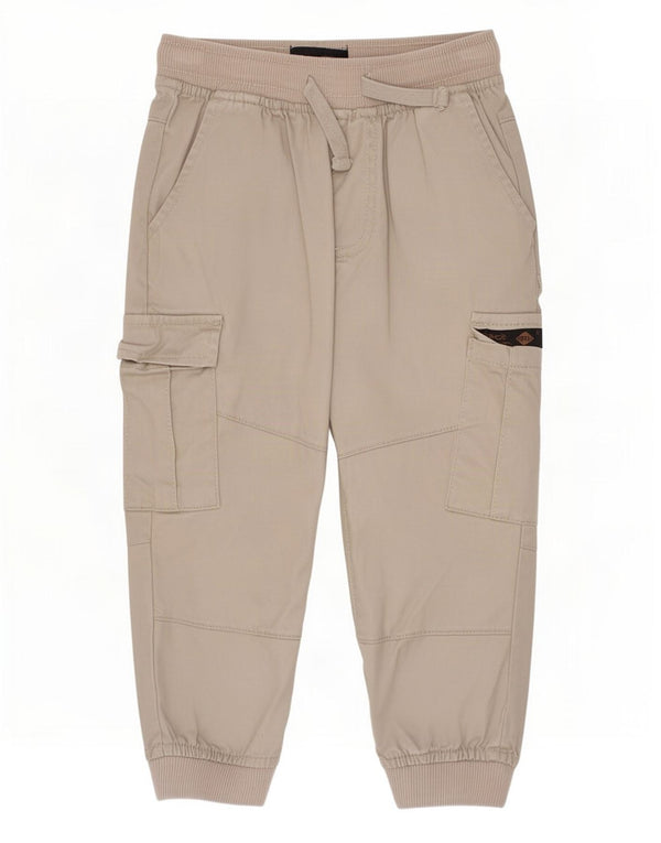 Bench Boys Joggers Pantalones cargo 2-3 años W20 L13 Algodón beige