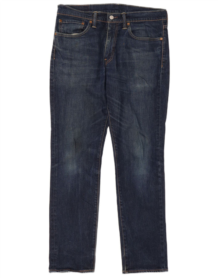 Levi's Hombre 511 Slim Jeans W34 L32 Algodón Azul Marino