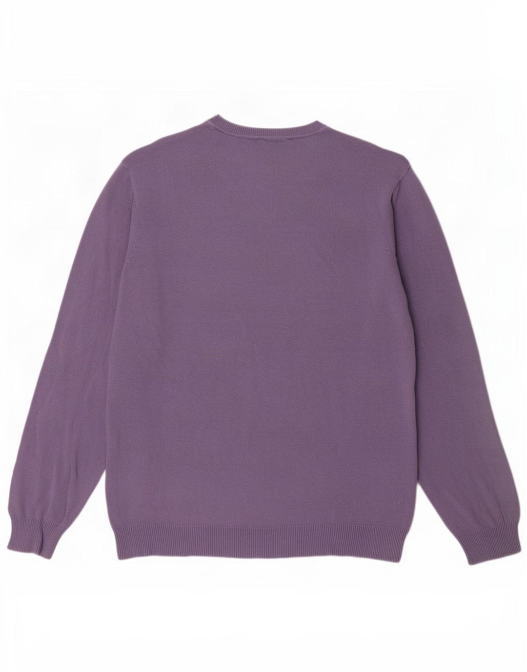 Marks & Spencer - Jersey de cuello redondo para hombre, color azul, 2XL, color morado