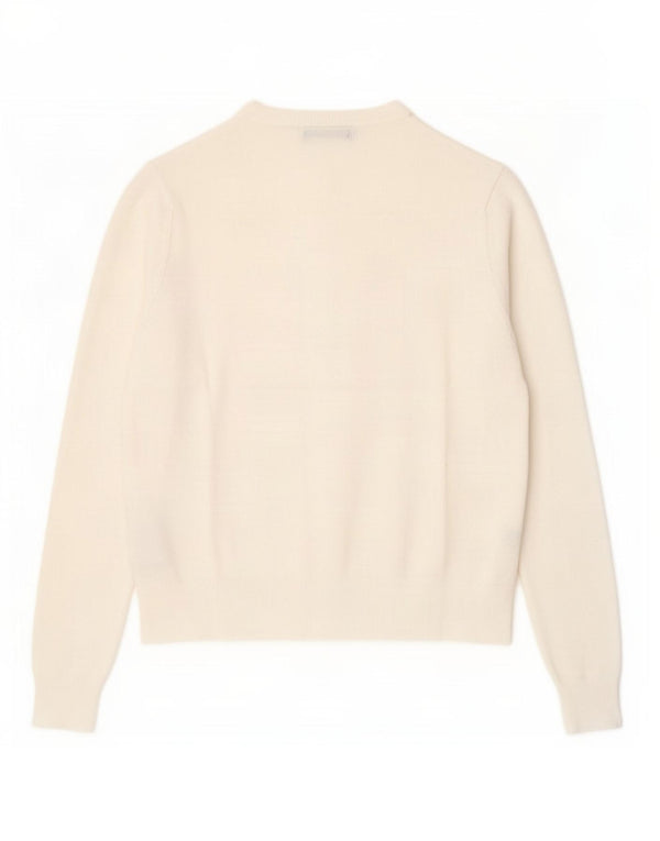Marks & Spencer - Cárdigan para mujer, talla 40, viscosa blanca mediana
