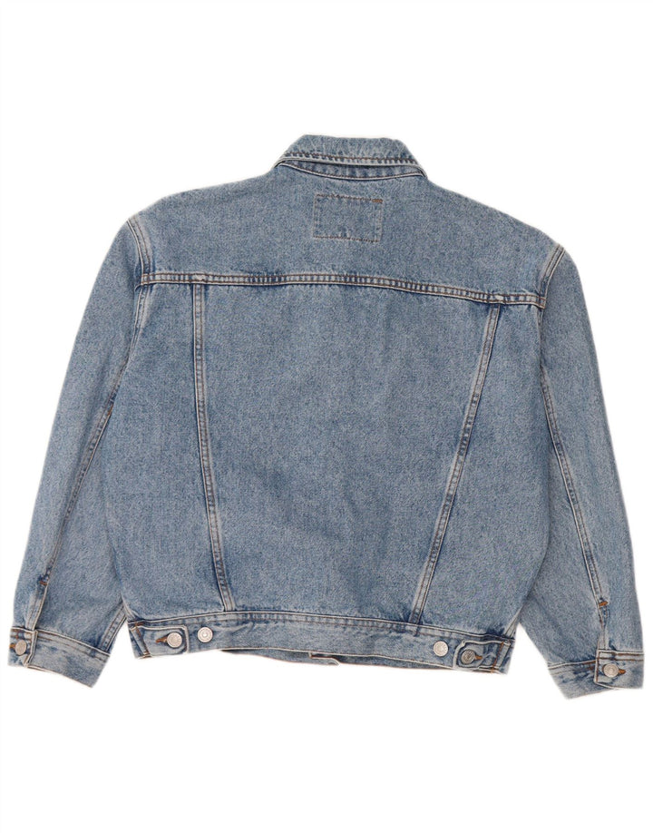 Carrera Chaqueta Vaquera Niño 11-12 Años Azul Algodón