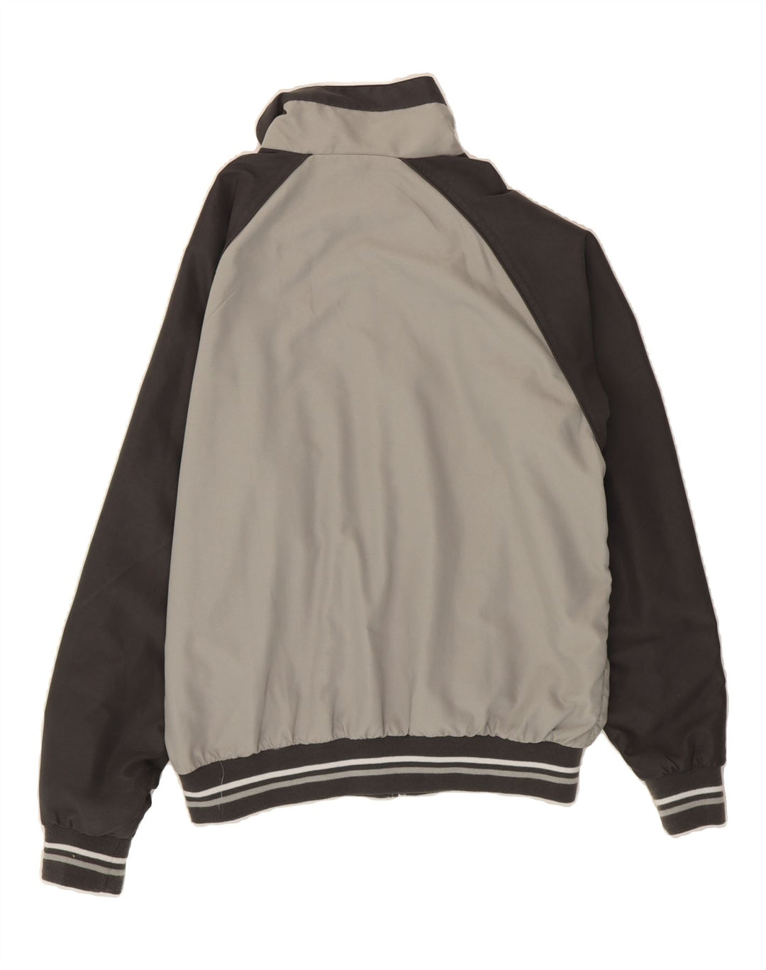 CHAMPION Mens Tracksuit Top Jacket Small Grey Colourblock Polyester Vintage Champion and Second-Hand Champion from Messina Hembry 