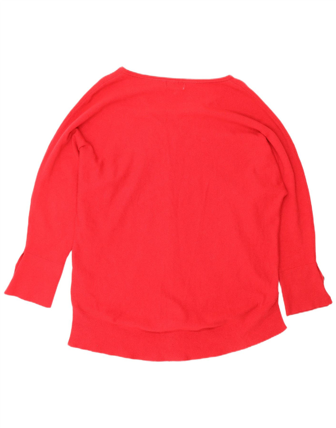 Monsoon Jersey con cuello en V para mujer UK 46 Grande Poliéster rojo