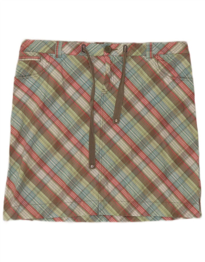 TOMMY HILFIGER Falda recta para niña 15-16 años W28 Cuadros multicolores