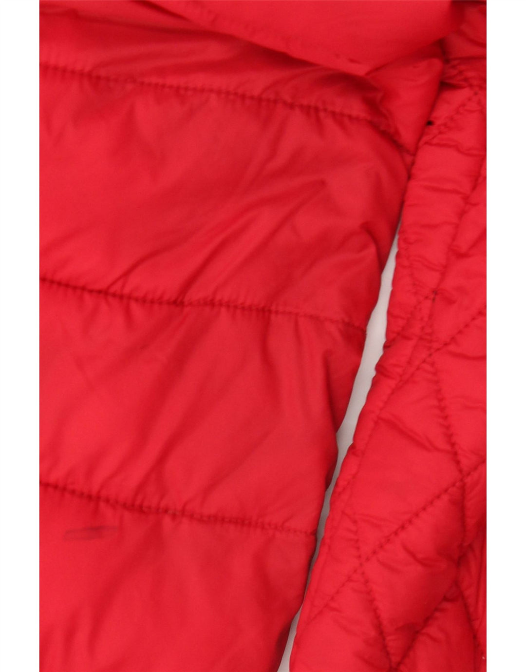 Michael Kors Chaqueta acolchada con capucha para mujer UK 46 Large Red Nylon