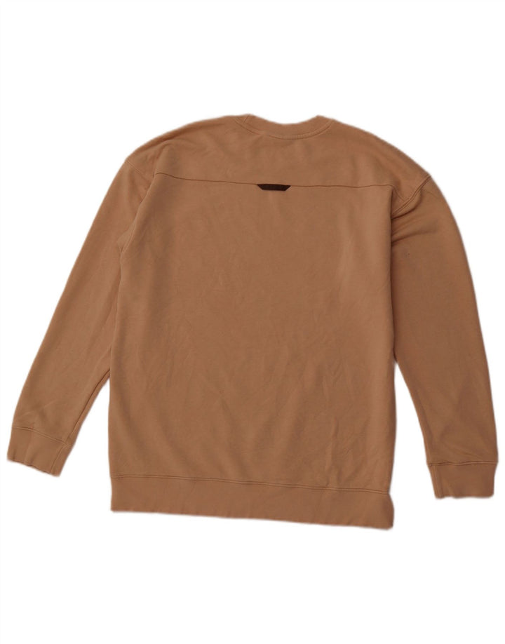 ADIDAS Hombre Sudadera Gráfica Jumper Algodón Marrón Medio Deportes