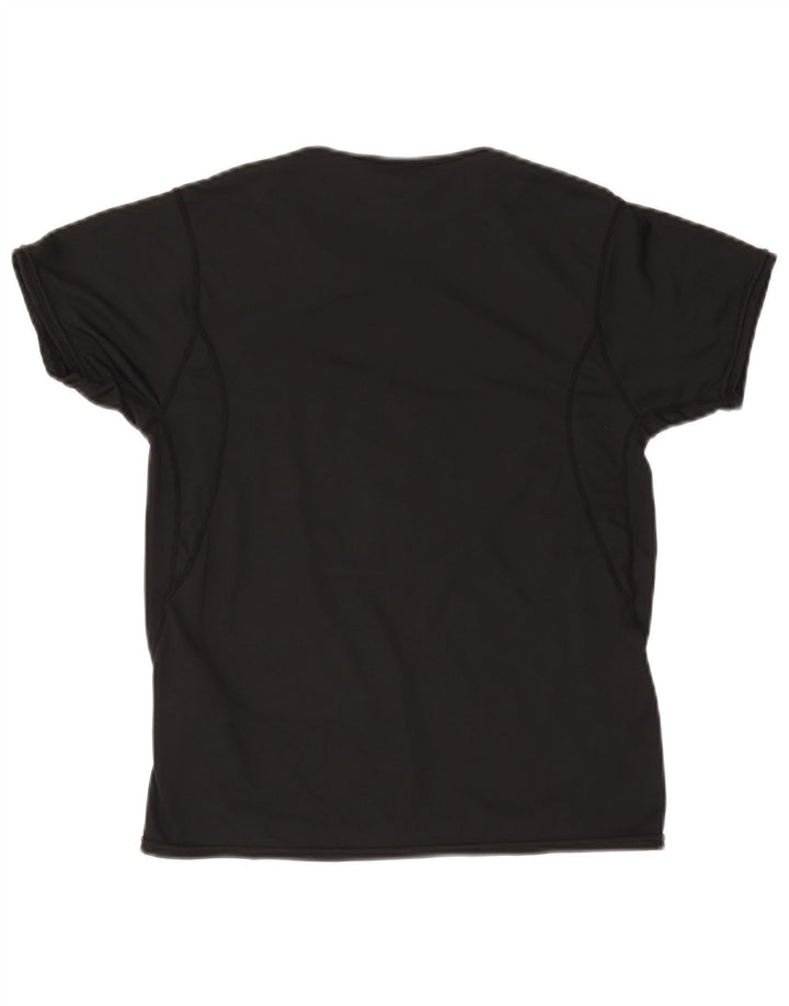 Nike Camiseta gráfica para mujer Top UK 10/12 Mediano Negro Poliéster