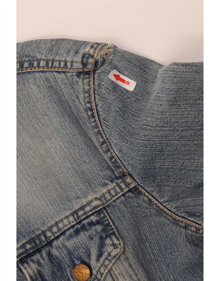 Chaqueta vaquera corta para mujer Swish UK 44 Azul medio