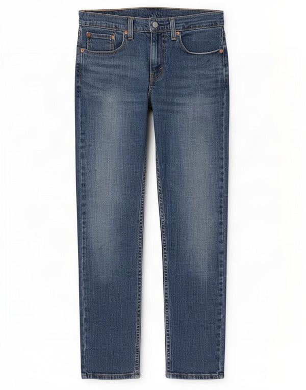 Levi's Mens 502 Tapered Jeans W31 L32 Blue Cotton