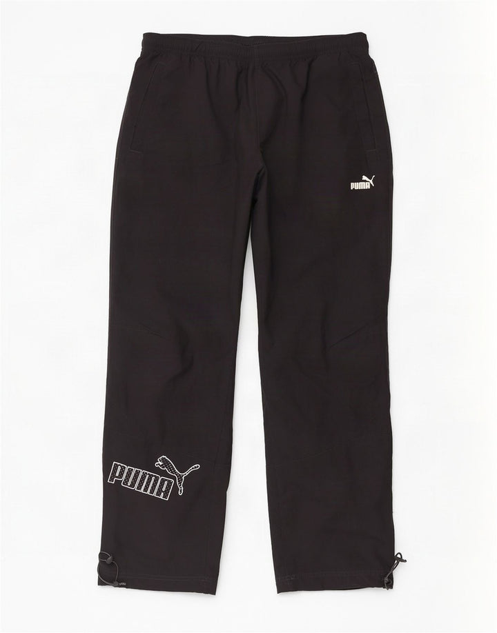Pantalón De Chándal Puma Hombre Grande Negro Poliéster