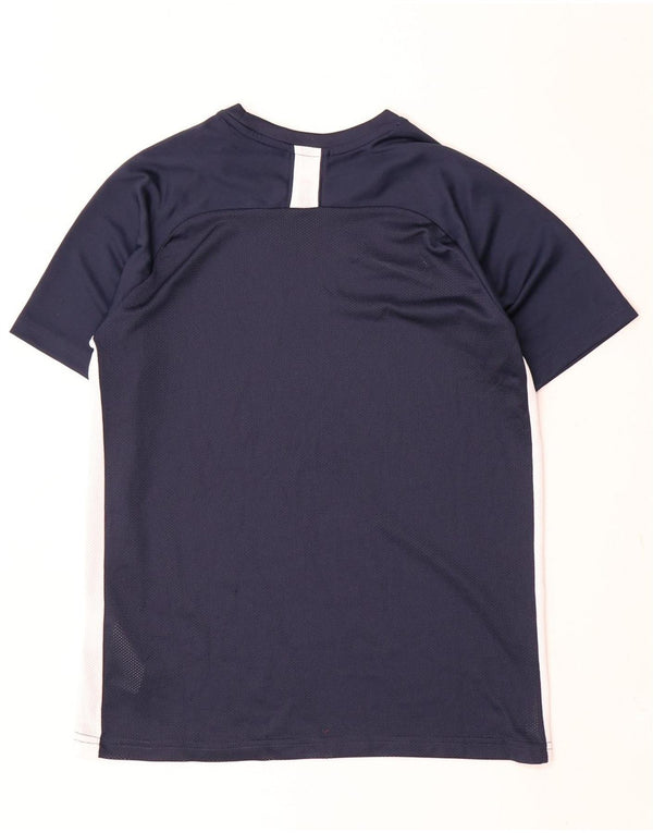 Nike Camiseta Dri Fit para niños 13-14 años XL Azul Marino Colorblock