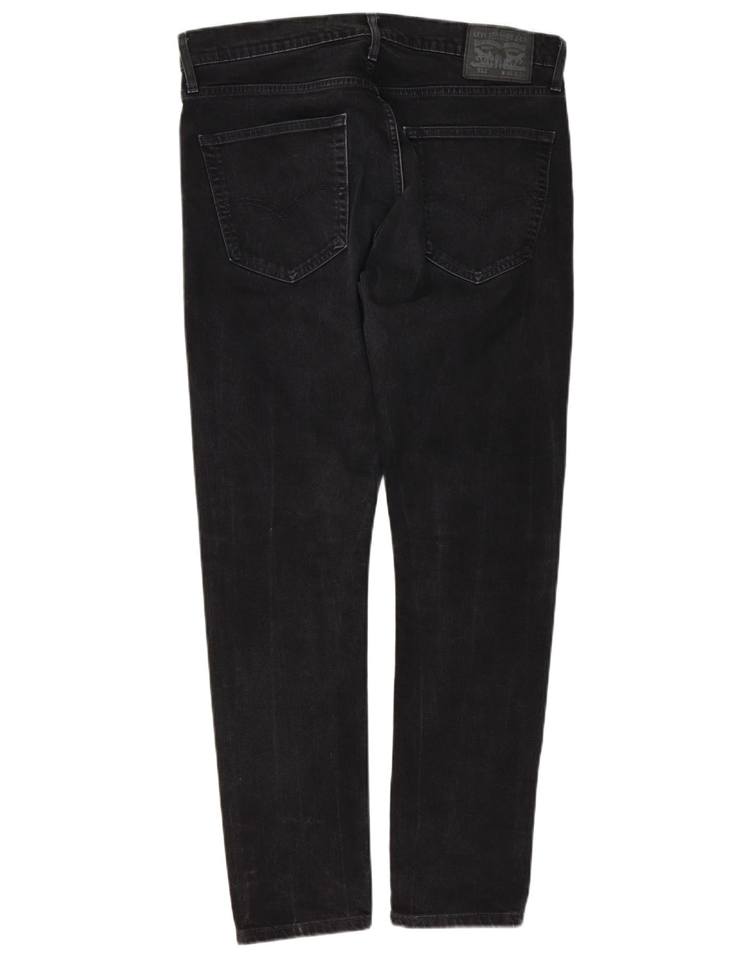 Vaqueros Levi's Slim Tapered para hombre W36 L32 Algodón negro