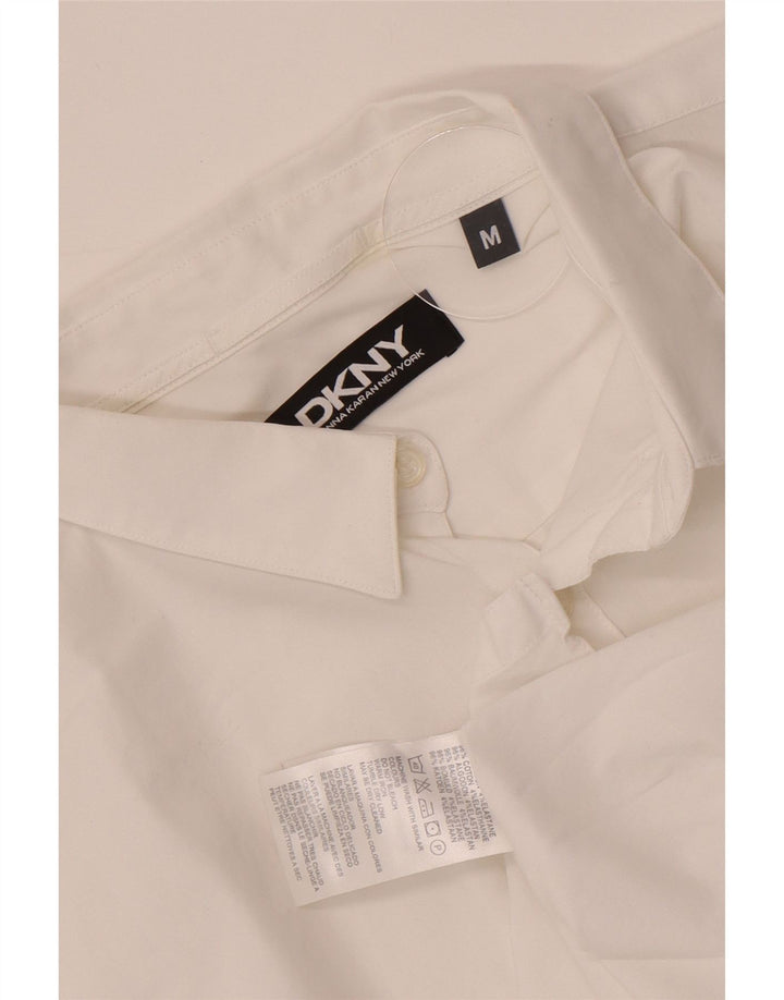 Dkny Camisa Niño 15-16 Años Mediana Blanco Algodón