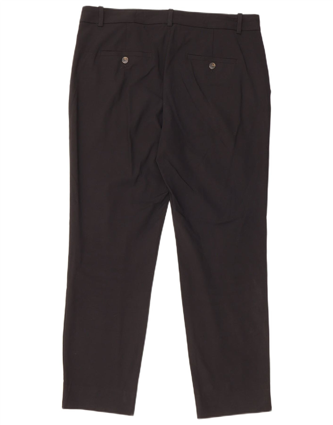 MASSIMO DUTTI Pantalón de traje recto para mujer EU 40 Medium W30 L27 Negro