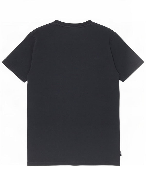 Superdry Camiseta gráfica para hombre Top grande de algodón con bloques de color azul marino