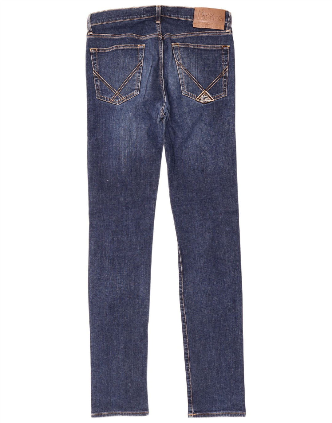 Roy Rogers Vaqueros ajustados para hombre W32 L36 Algodón azul