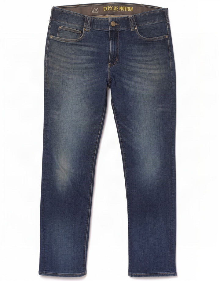 Vaqueros rectos Lee para hombre W36 L32 Algodón azul