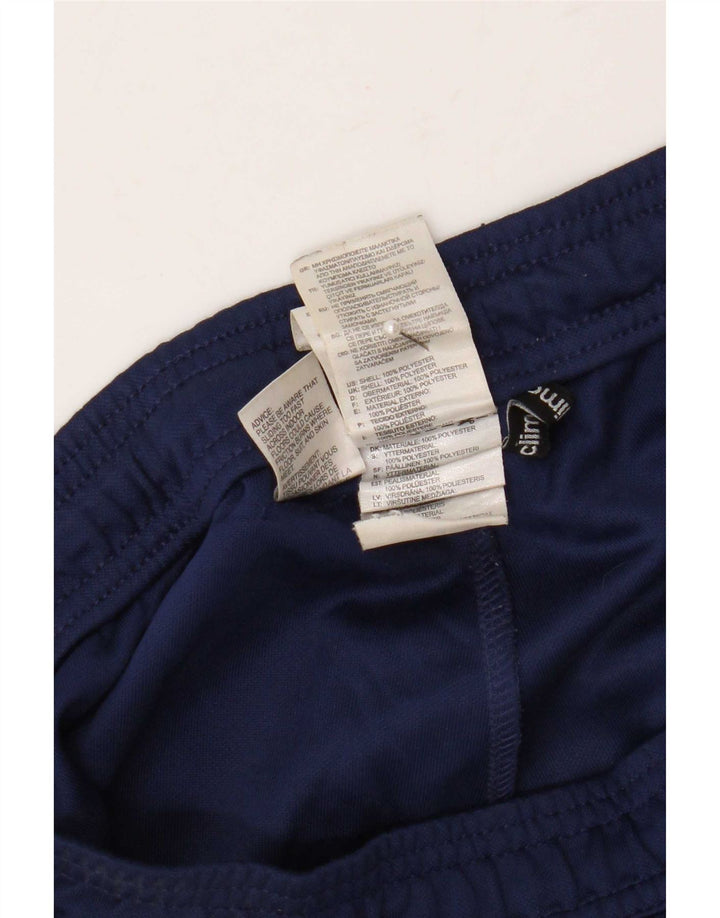 Adidas Hombre Climacool Pantalones De Chándal Grande Azul Marino Colorblock