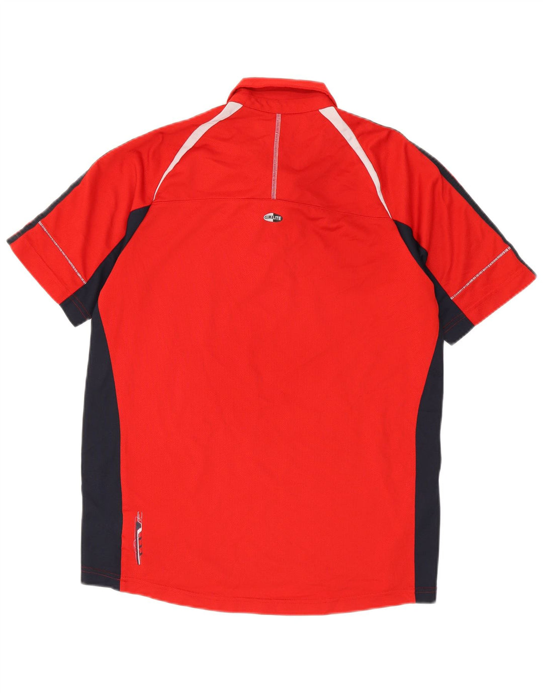 Adidas Hombre Clima 365 Polo Polo Rojo Medio Colorblock Poliéster