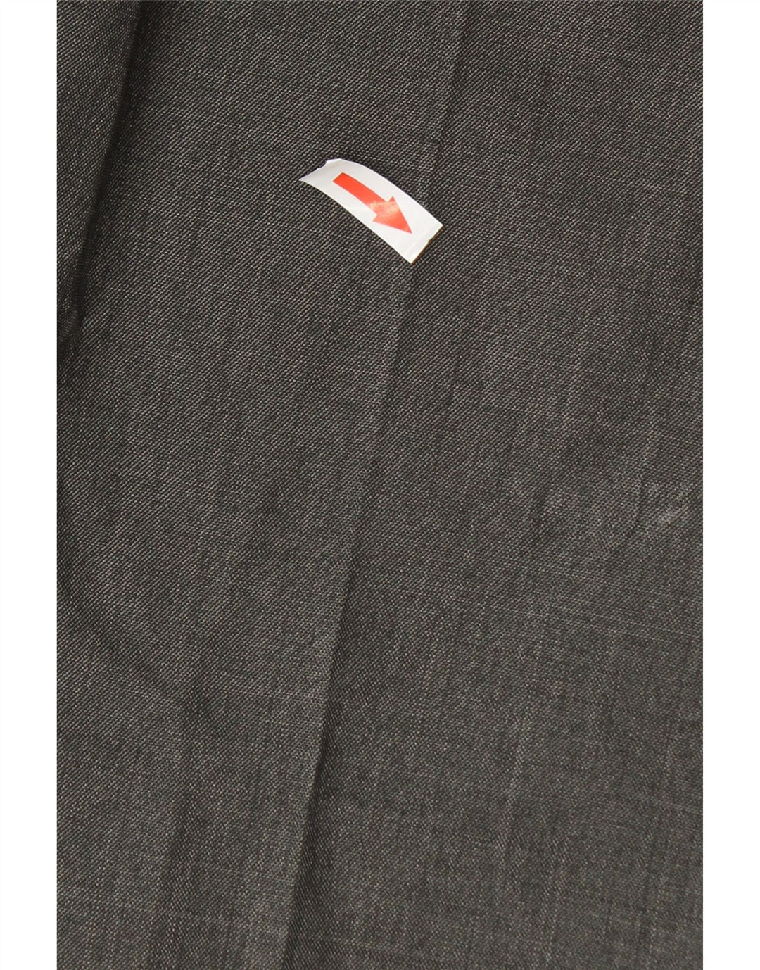 Marks & Spencer Pantalón de traje de corte regular para hombre W38 L29 Poliéster gris