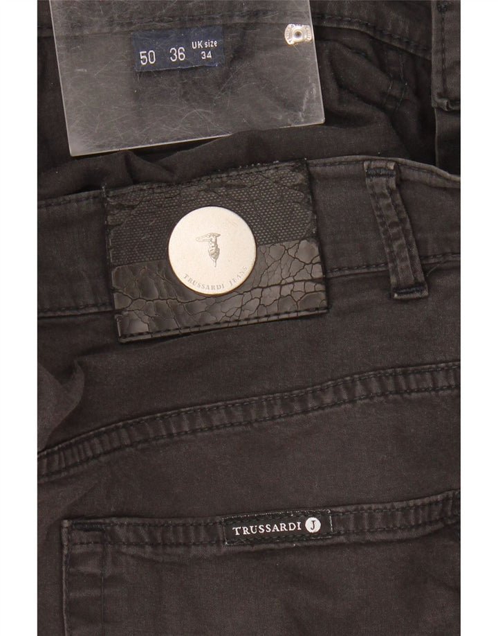 Vaqueros Trussardi Hombre Rectos W34 L28 Negro
