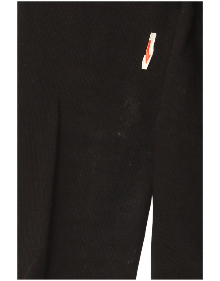 Barbour Chaqueta de chándal para mujer UK 10 Small Black Cotton